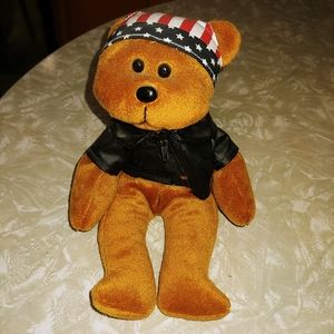 Plushland Harley Attire Teddy Bear